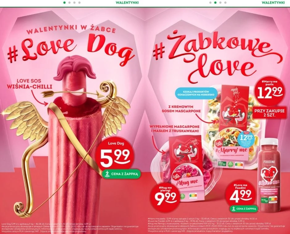 Oferta promocyjna na Walentynki w Żabce! Oferta promocyjna na Walentynki w Żabce!
