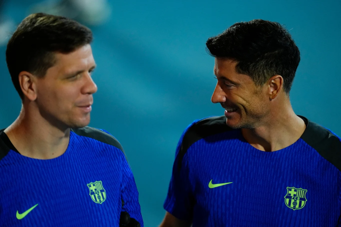Wojciech Szczęsny i Robert Lewandowski Wojciech Szczęsny i Robert Lewandowski