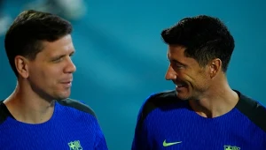 Wojciech Szczęsny i Robert Lewandowski