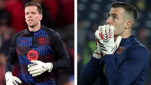 Wojciech Szczęsny i Inaki Pena
