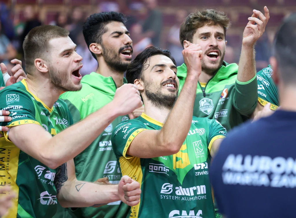 Siatkarze Aluron CMC Warty Zawiercie zagrają w ćwierćfinale Ligi Mistrzów siatkarzy Siatkarze Aluron CMC Warty Zawiercie zagrają w ćwierćfinale Ligi Mistrzów siatkarzy