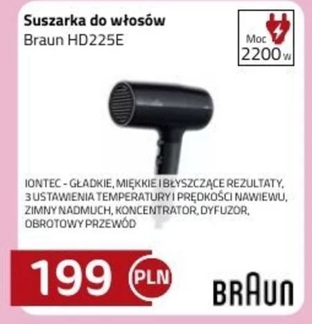 Suszarka do włosów Braun