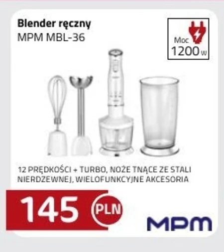 Blender ręczny MPM