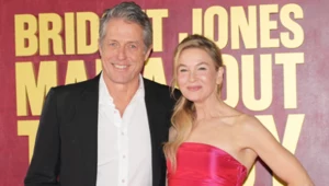 Renée Zellweger i Hugh Grant na londyńskiej premierze. Oboje zagrali w kontynuacji "Bridget Jones"