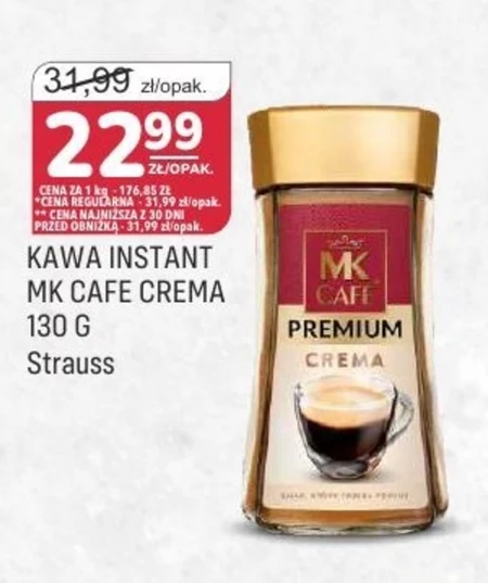 MK Café Premium Crema Kawa rozpuszczalna 130 g
