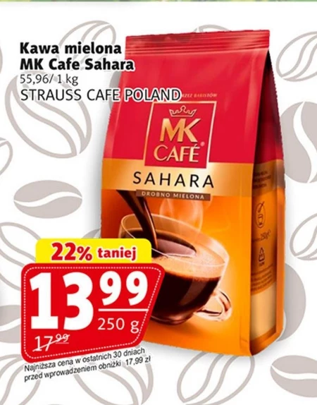 MK Café Sahara Kawa drobno mielona 250 g