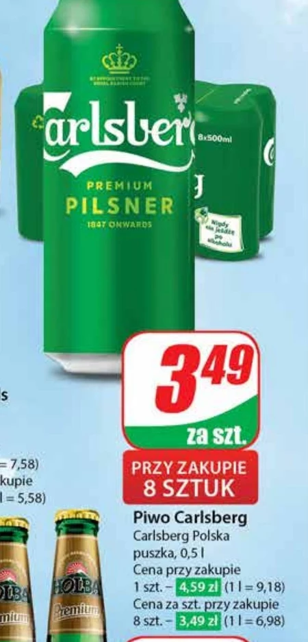 Piwo Carlsberg