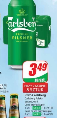 Piwo Carlsberg