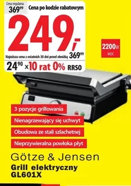 Grill elektryczny Götze & Jensen