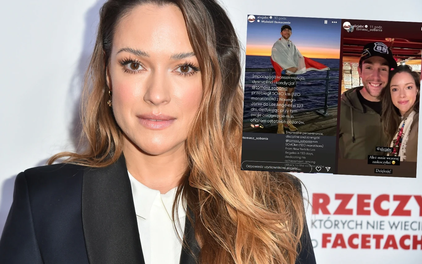 Alicja Bachleda-Curuś pokazała się z polskim sportowcem /https://www.instagram.com/alicjabc/