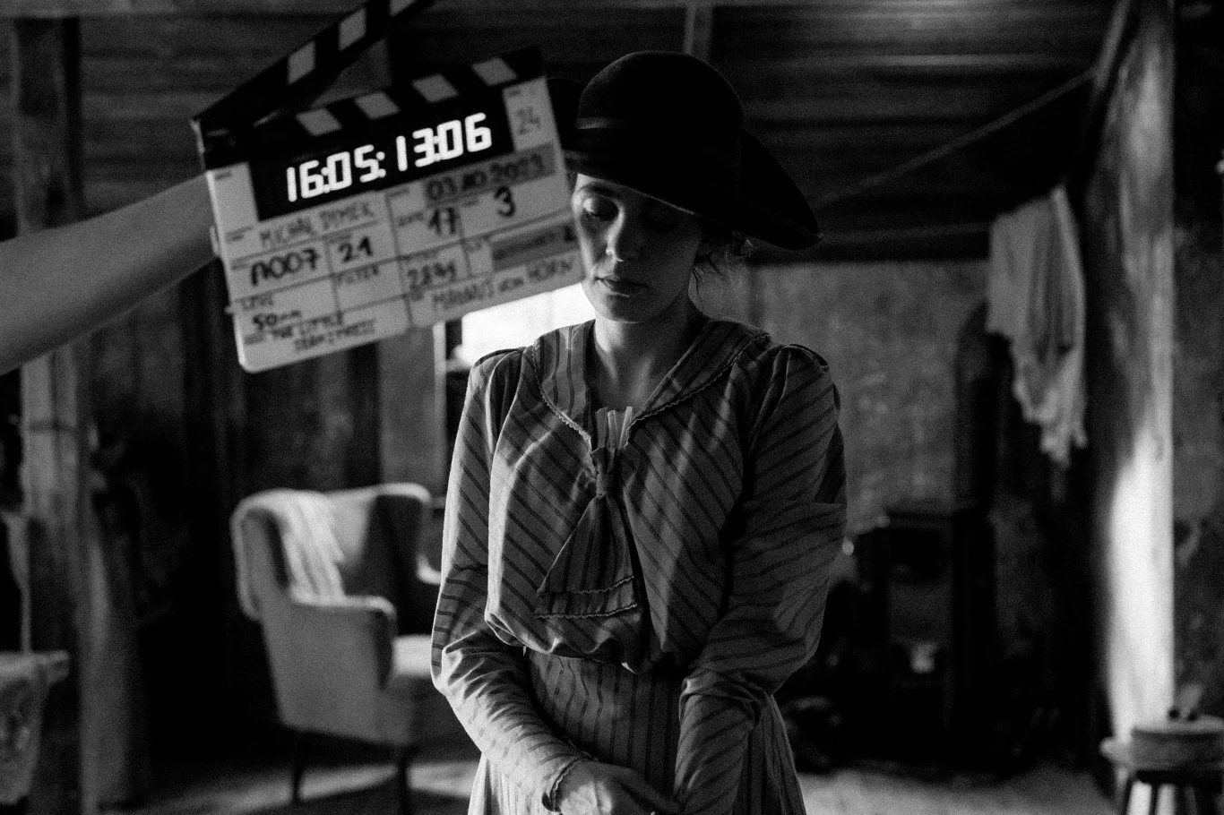 Na planie filmu "Dziewczyna z igłą" Na planie filmu "Dziewczyna z igłą"