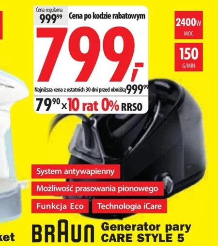 Generator pary Braun