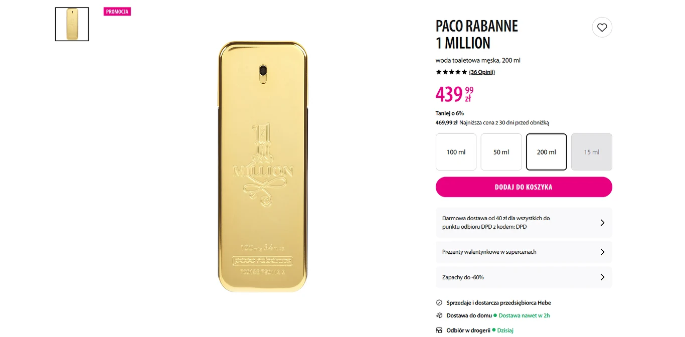 Paco Rabanne 1 Million