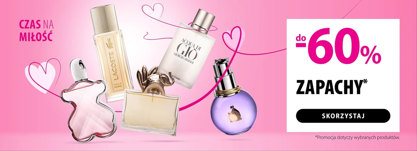 Zapachy topowych marek do -60%! Hebe kusi Carolina Herrera, La Rive i więcej