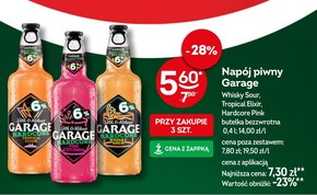 Napój piwny Garage niska cena