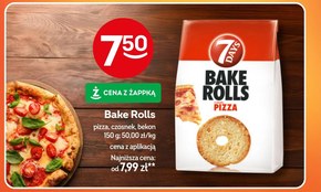 7 Days Bake Rolls Chrupki Chlebowe o smaku czosnku 150 g niska cena