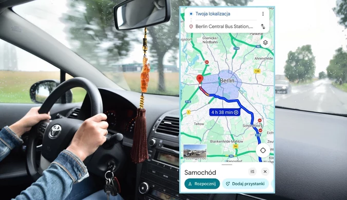 Z map Google możesz korzystać także offline.