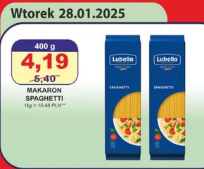 Lubella Makaron spaghetti 400 g niska cena