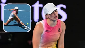 Iga Świątek podczas Australian Open