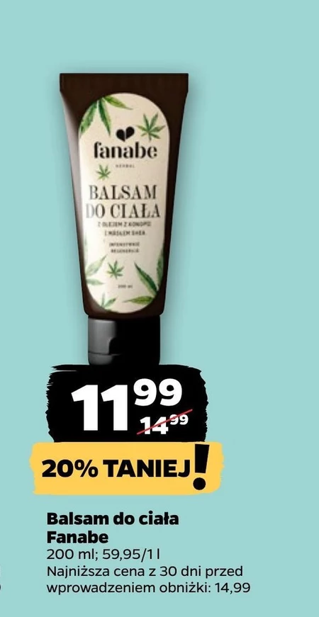 Balsam do ciała Fanabe