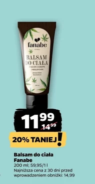 Balsam do ciała Fanabe