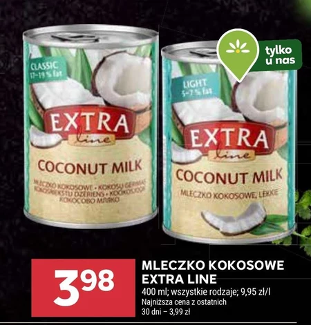 Mleczko kokosowe Extra Line