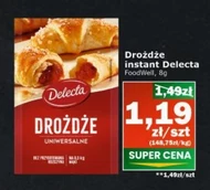 Drożdże instant Delecta