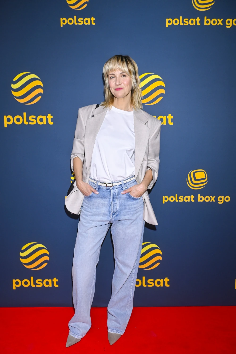 Ilona Ostrowska na wiosennej ramówce Polsatu Ilona Ostrowska na wiosennej ramówce Polsatu