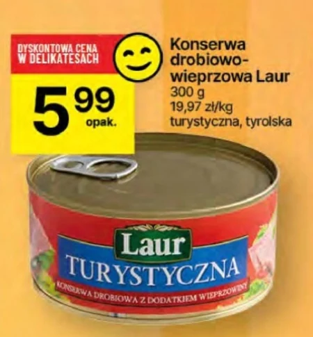 Konserwa turystyczna Laur