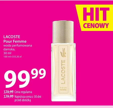 Woda perfumowana damska Lacoste