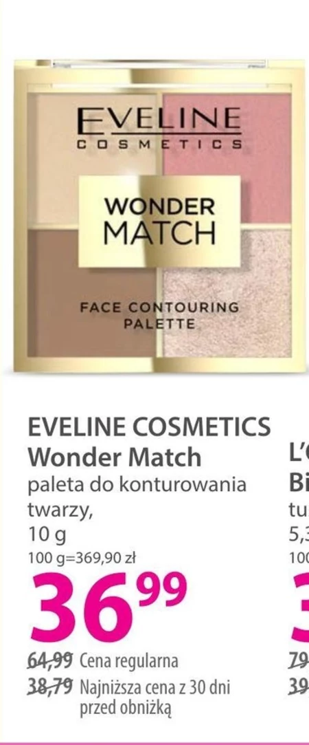 Paleta do konturowania twarzy Eveline Cosmetics