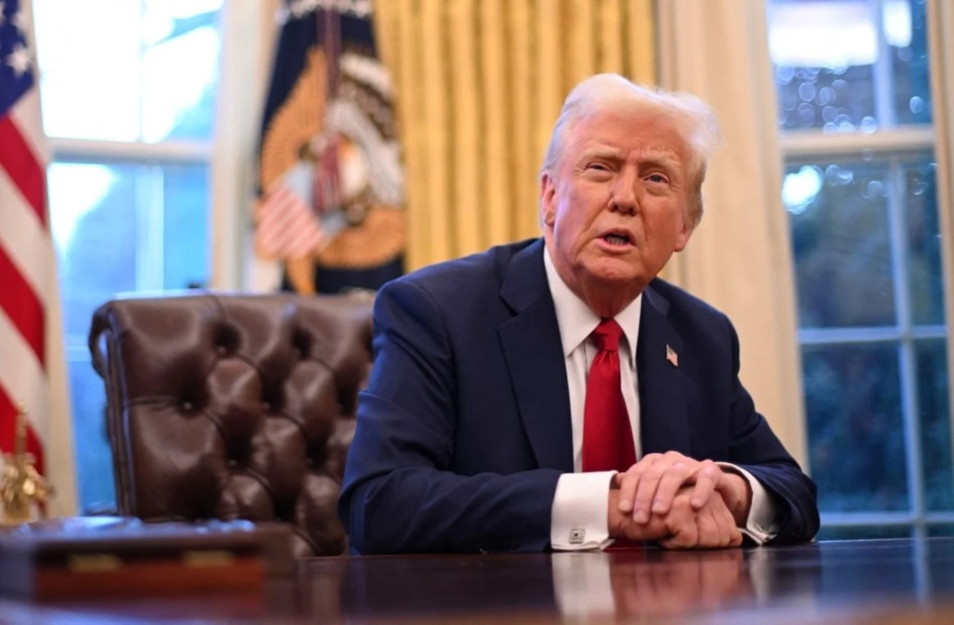 Donald Trump w Gabinecie Owalnym. Prezydent USA zdradził swoje następne plany