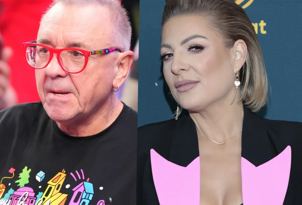 Jerzy Owsiak i Magda Narożna