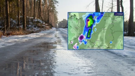 Do Polski od zachodu napływa front atmosferyczny. Spadnie sporo deszczu i deszczu ze śniegiem w wielu miejscach kraju. Będzie też chłodniej, niż w ostatnich dniach