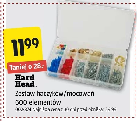 Zestaw haczyków Hard Head