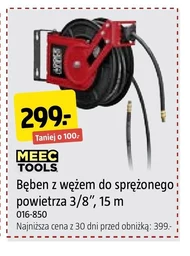 Bęben z wężem ogrodowym Meec Tools