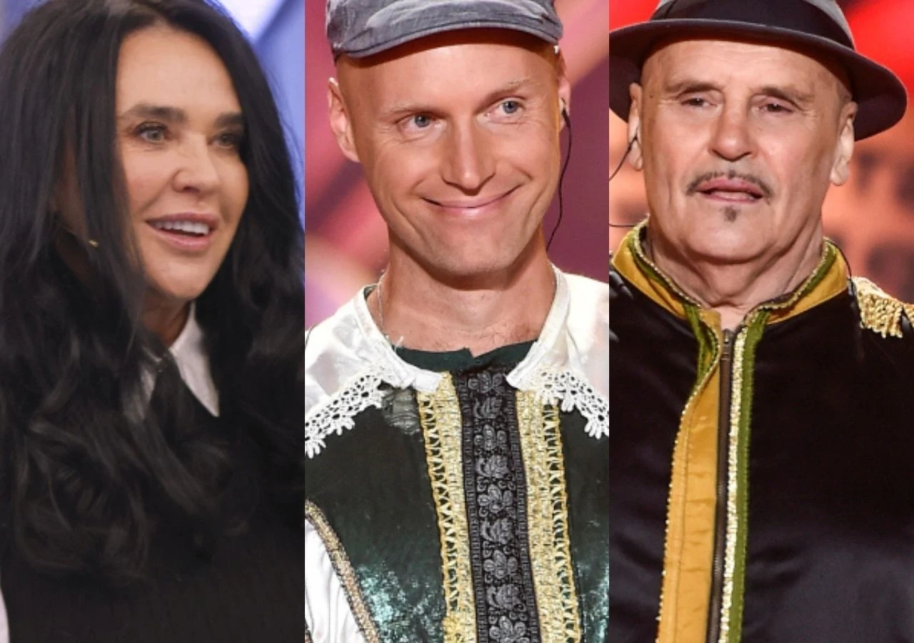 Ewa Krawczyk, Krzysztof Krawczyk Junior i Marian Lichtman Ewa Krawczyk, Krzysztof Krawczyk Junior i Marian Lichtman