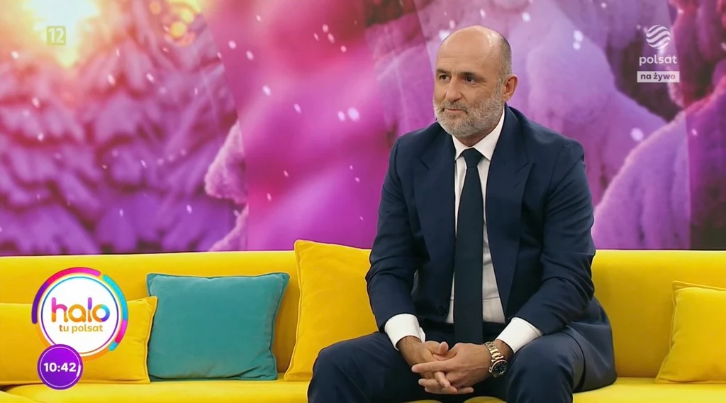 Michał Probierz w "halo tu polsat" Michał Probierz w "halo tu polsat"