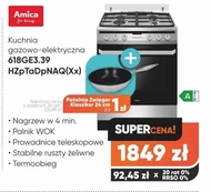 Kuchenka gazowo-elektryczna Amica