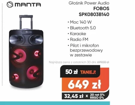 Power audio Manta