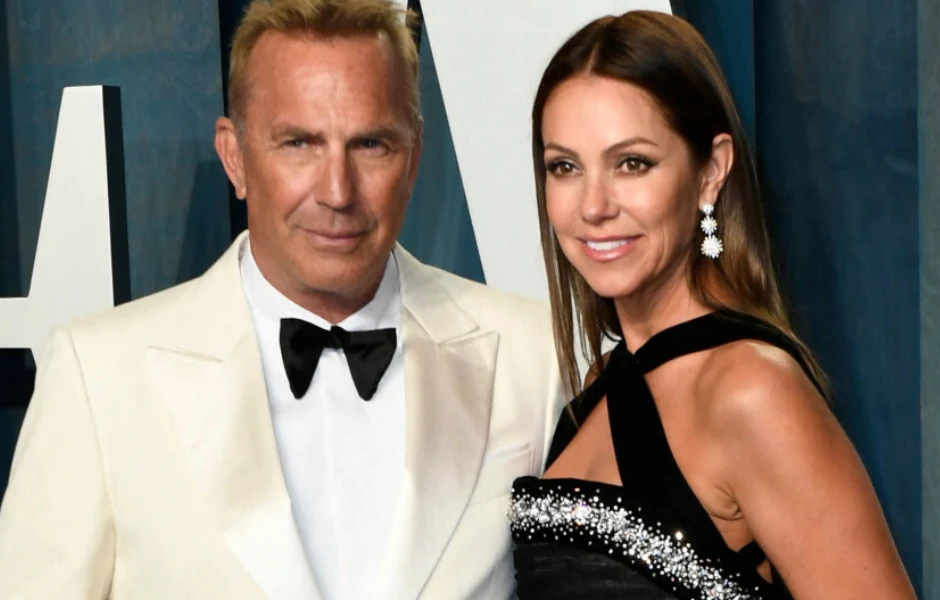 Kevin Costner z byłą żoną Kevin Costner z byłą żoną