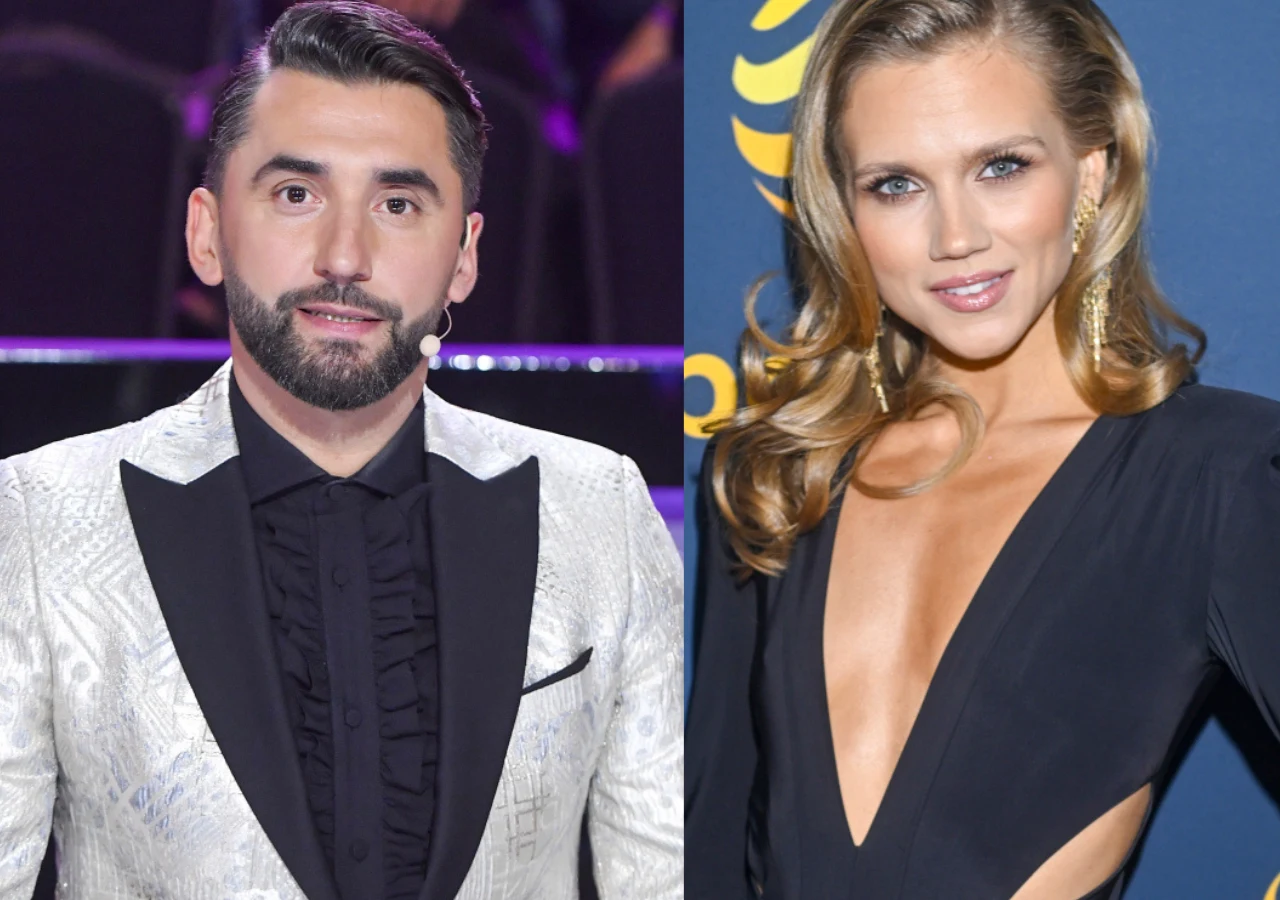 Rafał Maserak i Agnieszka Kaczorowska Rafał Maserak i Agnieszka Kaczorowska