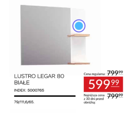 Lustro Białe