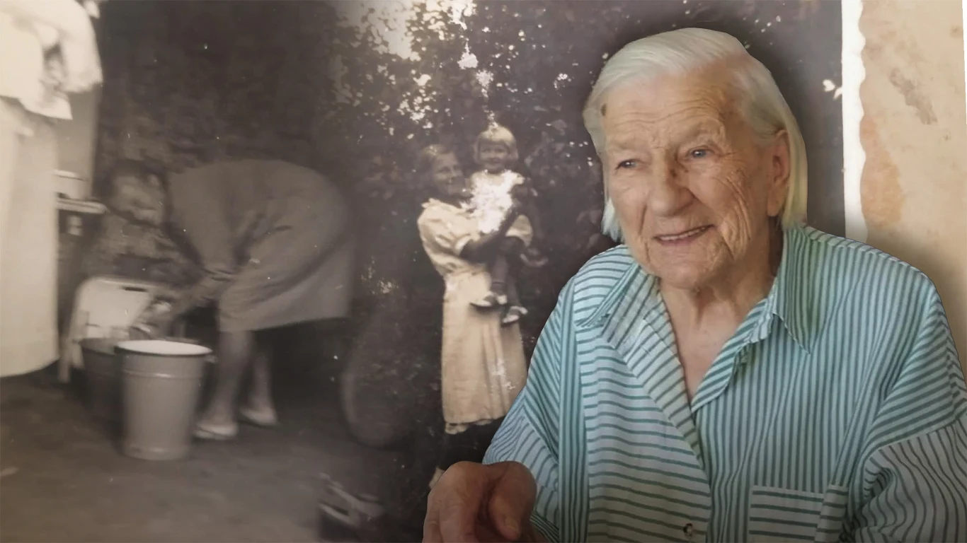 Janina Tabisz w wieku 20, 30 i 101 lat Janina Tabisz w wieku 20, 30 i 101 lat