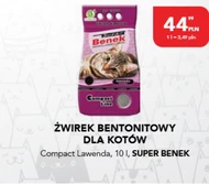 Żwirek bentonitowy Super Benek