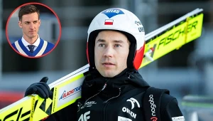 Kamil Stoch, na małym zdjęciu Gregor Schlierenzauer