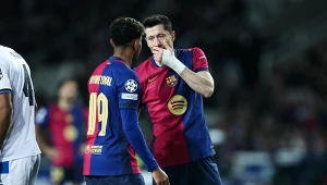 Lamine Yamal i Robert Lewandowski