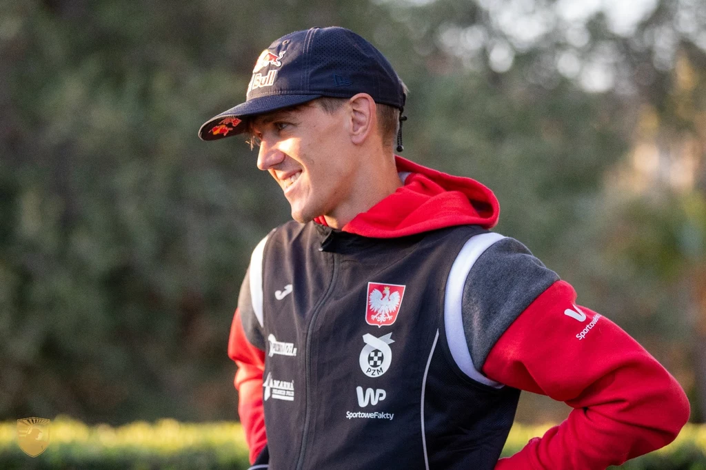 Maciej Janowski podczas obozu na Malcie. Maciej Janowski podczas obozu na Malcie.