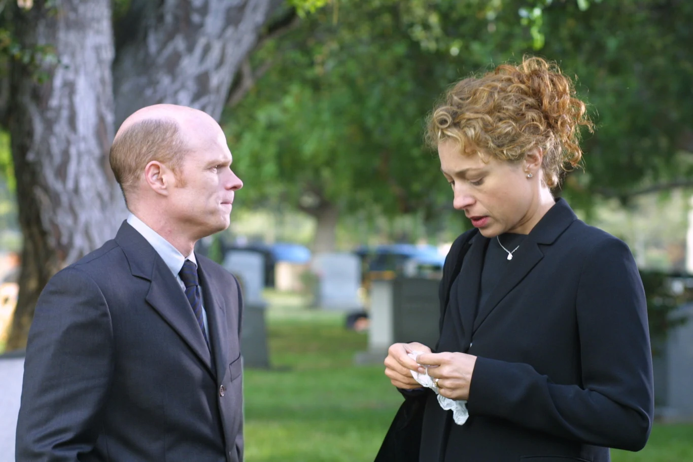 Paul McCrane i Alex Kingston w serialu "Ostry dyżur"