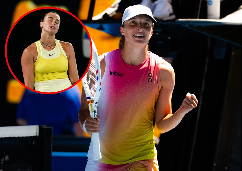 Aryna Sabalenka i Iga Świątek